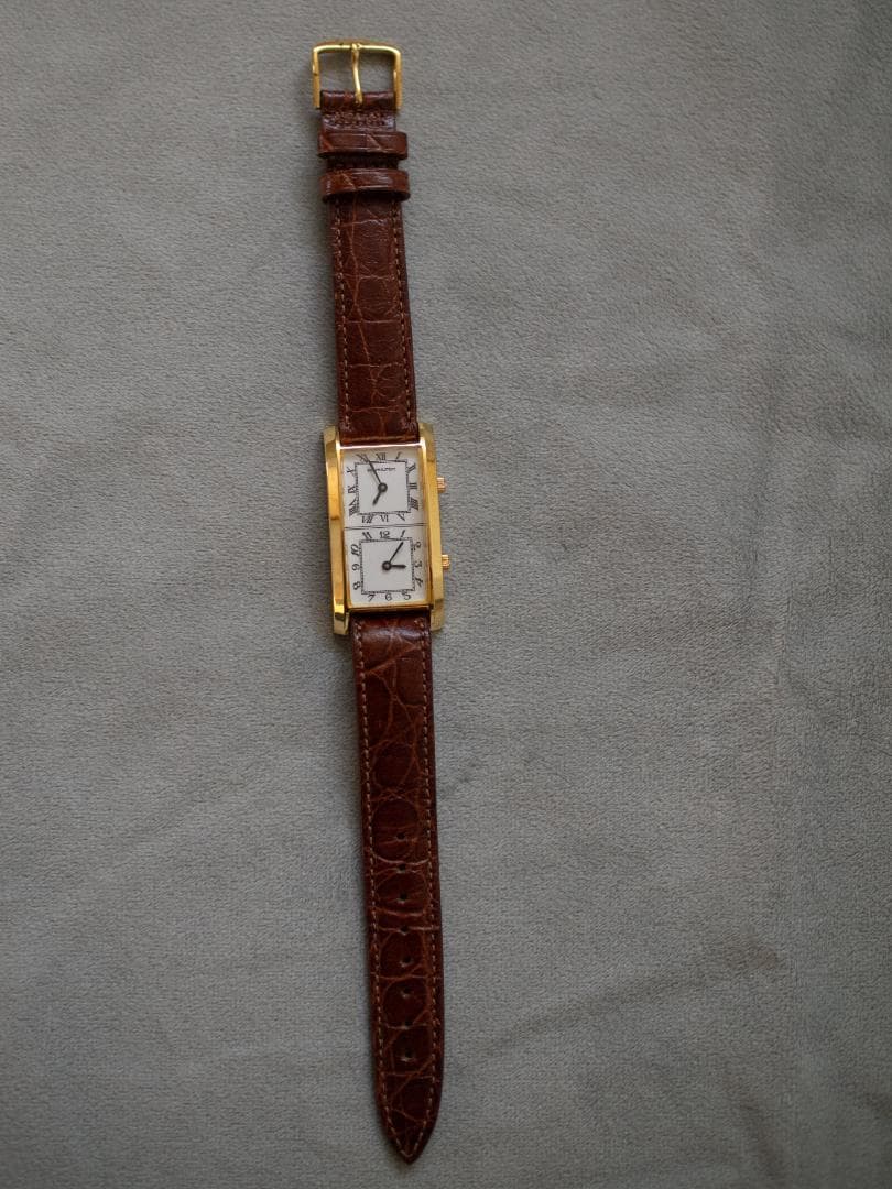 HAMILTON ダブルフェイス腕時計 ゴールド#6274