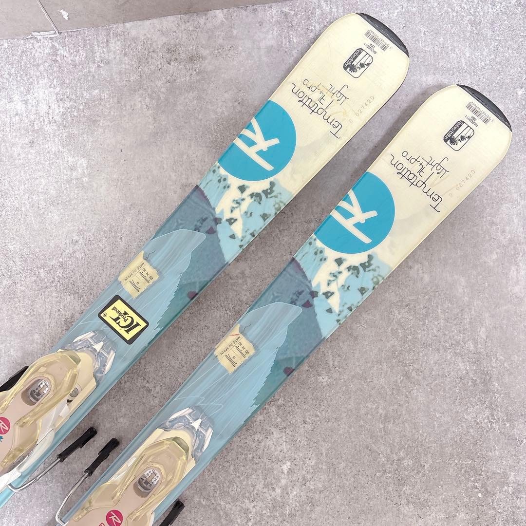 ロシニョール テンプテーション 74 プロ レディース スキー板 156cm