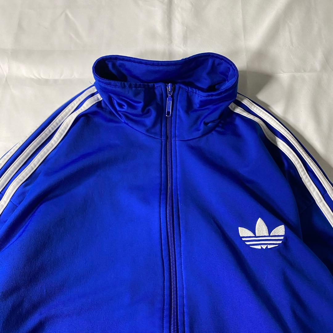 00s Adidas Track Jacket Blue ジャージ