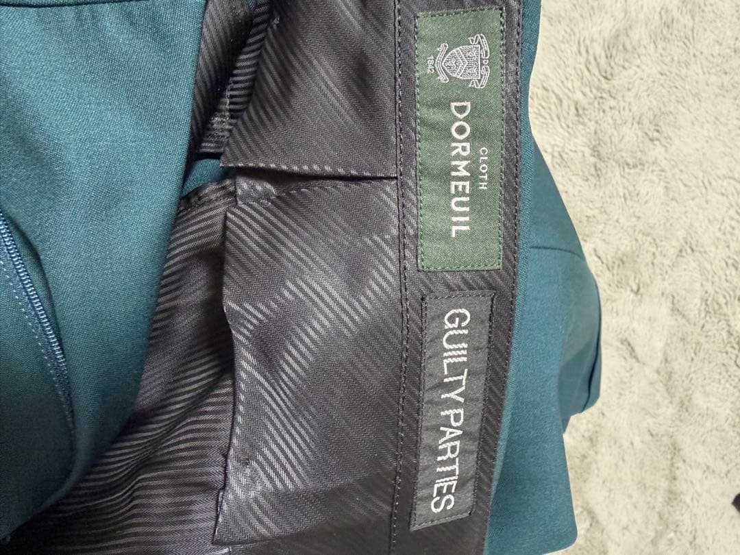 WACKOMARIA DORMEUIL ダークグリーンスラックス Mサイズ