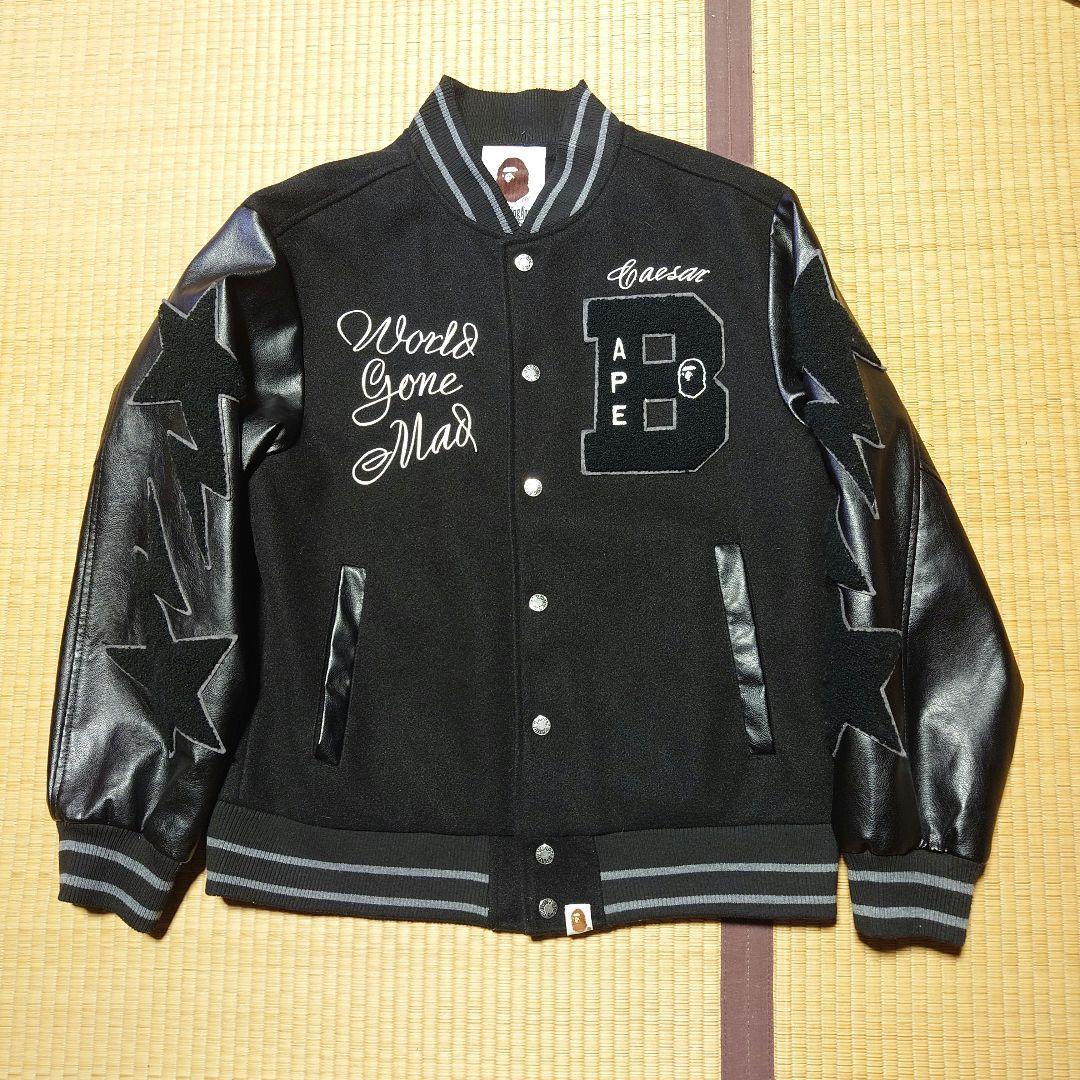 アベイシングエイプ　スタジャン　Mサイズ