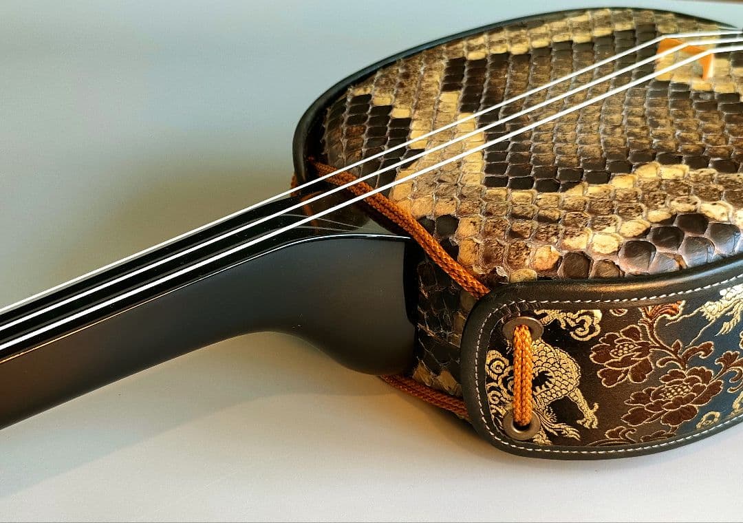 名工外間善盛作 王府期江戸与那城型復刻三線