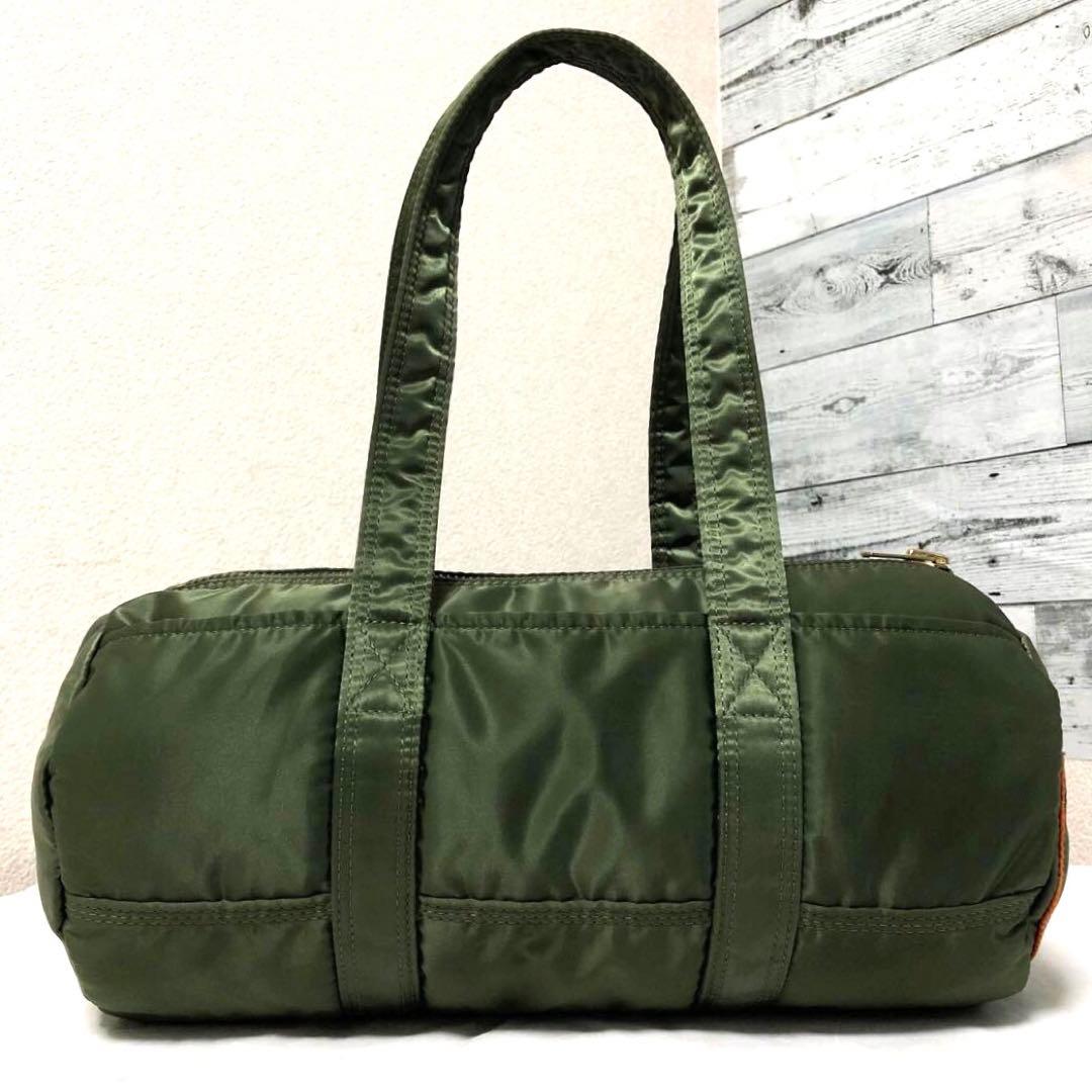 超美品✨希少 ポーター タンカー ダッフル ミニボストンバッグLサイズ セージ