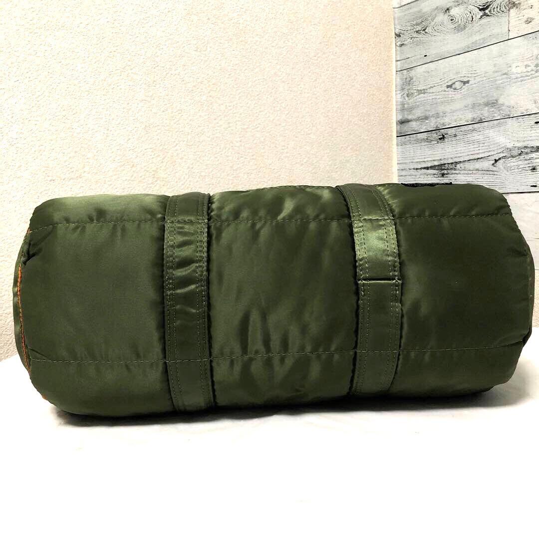 超美品✨希少 ポーター タンカー ダッフル ミニボストンバッグLサイズ セージ