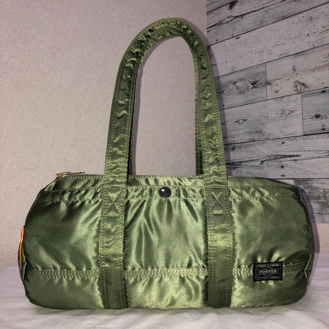 超美品✨希少 ポーター タンカー ダッフル ミニボストンバッグLサイズ セージ