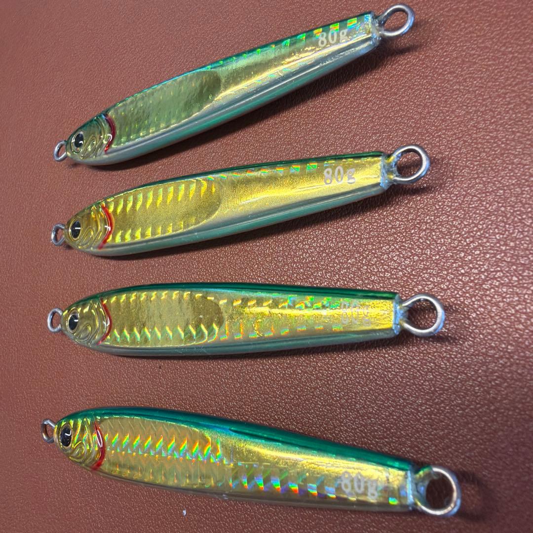 TG ベイト 80g 緑金 4本セット