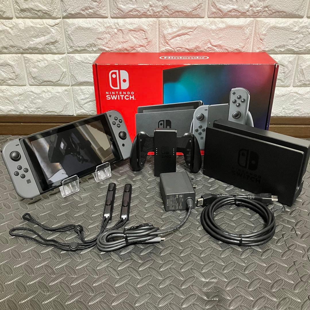【動作良好】Nintendo Switch グレー HAD 2021年製