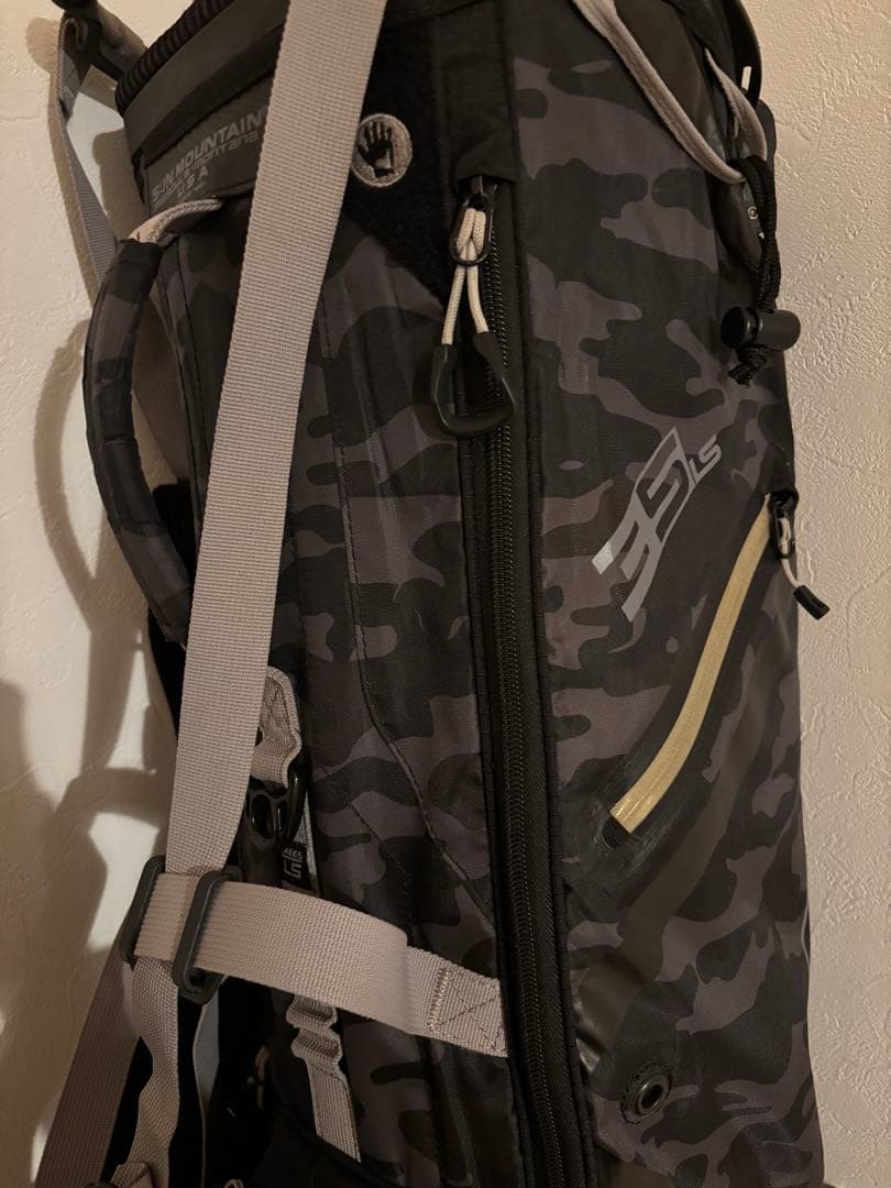 サンマウンテン　カモフラージュ スタンド式ゴルフバッグ