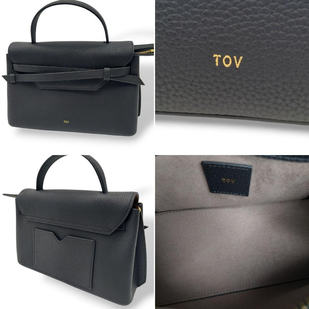 【極美品】TOV トーヴ　MIMI M ブラック 2way シボレザー　人気