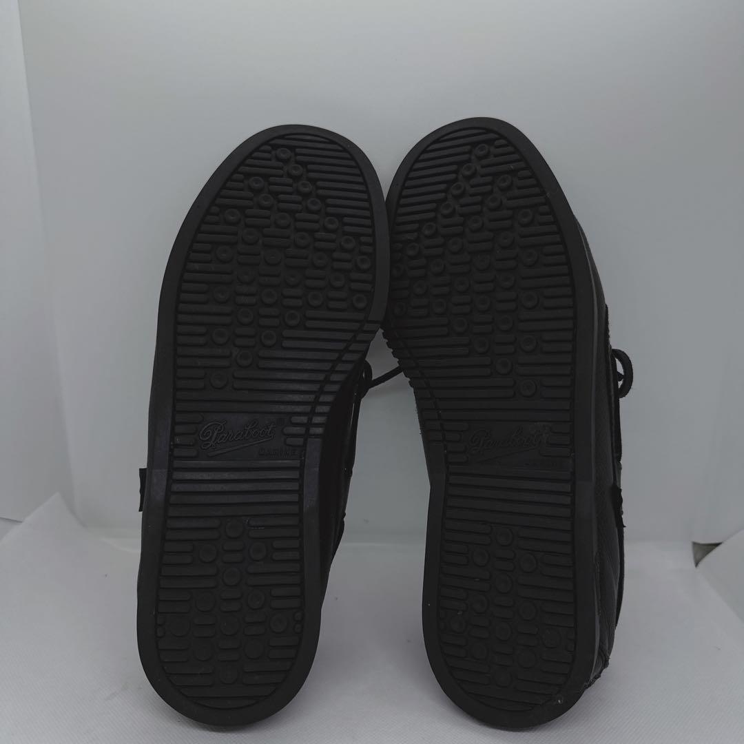美品 Paraboot BARTH MARINE 7 黒 CERF 鹿革
