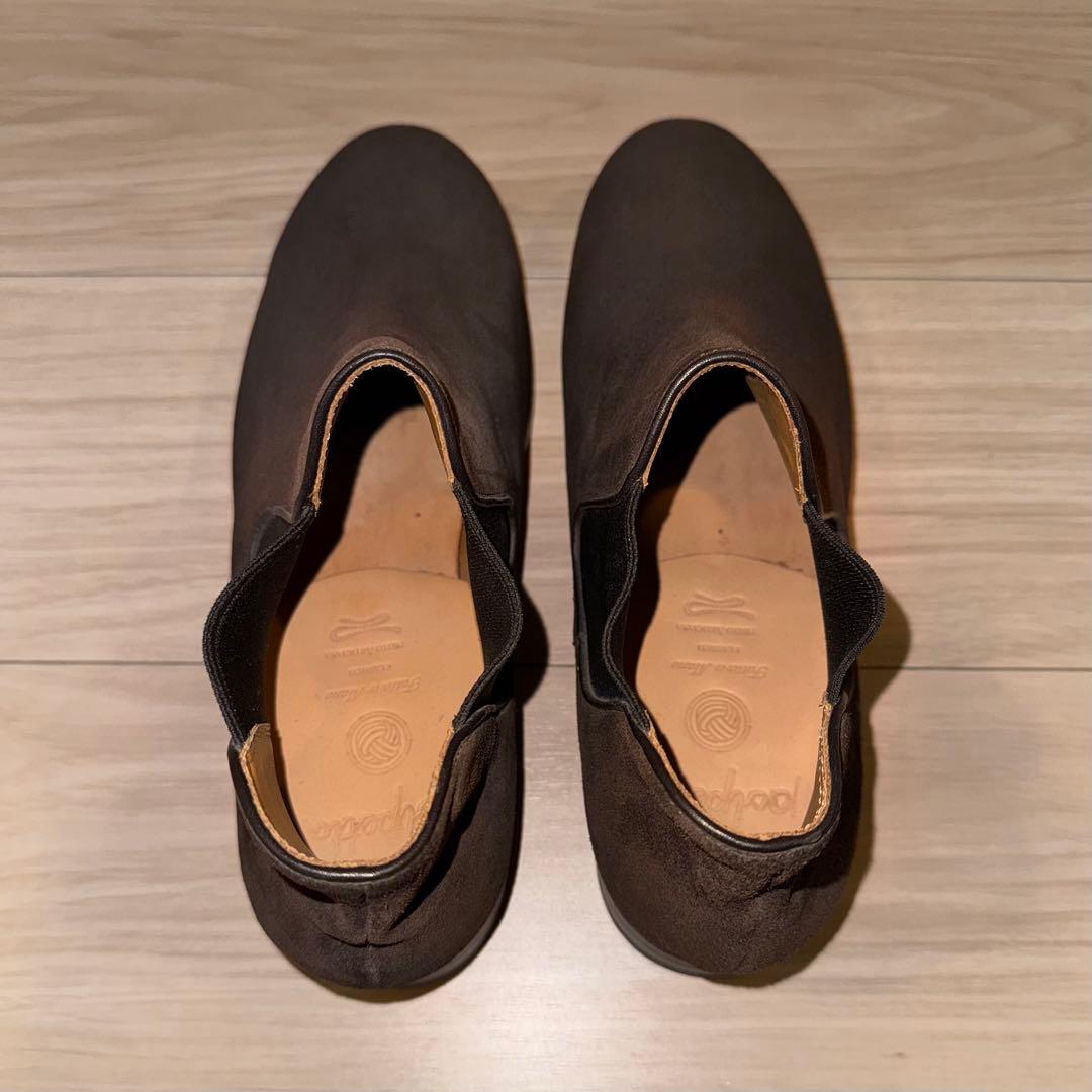 【新品未使用】POLPETTAポルペッタ スウェード サイドゴアブーツ