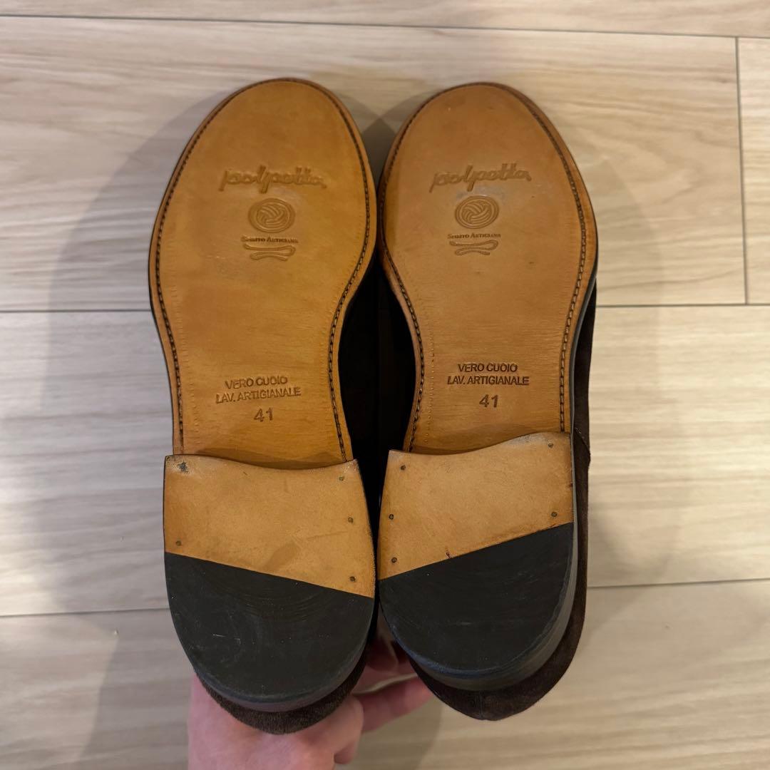【新品未使用】POLPETTAポルペッタ スウェード サイドゴアブーツ