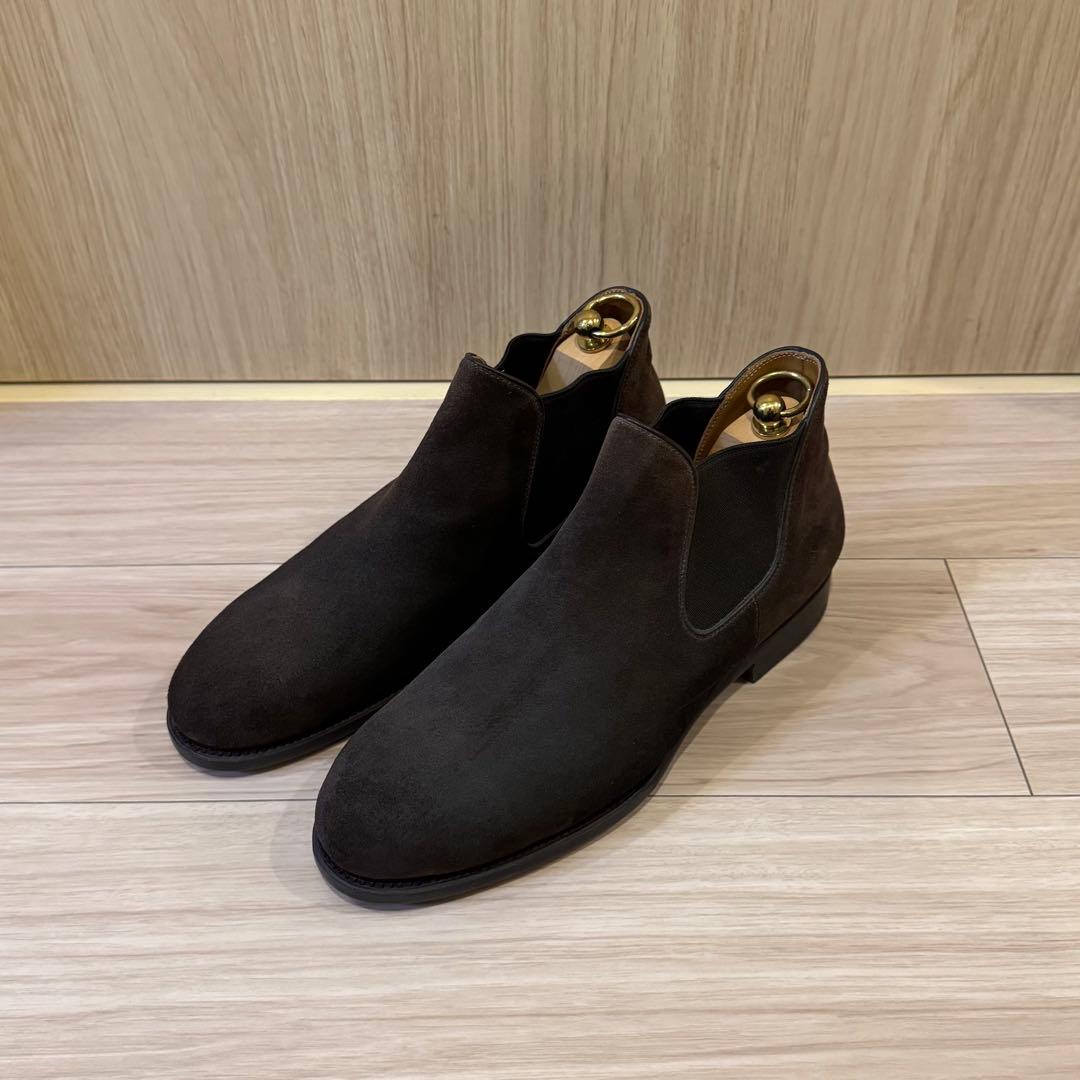 【新品未使用】POLPETTAポルペッタ スウェード サイドゴアブーツ