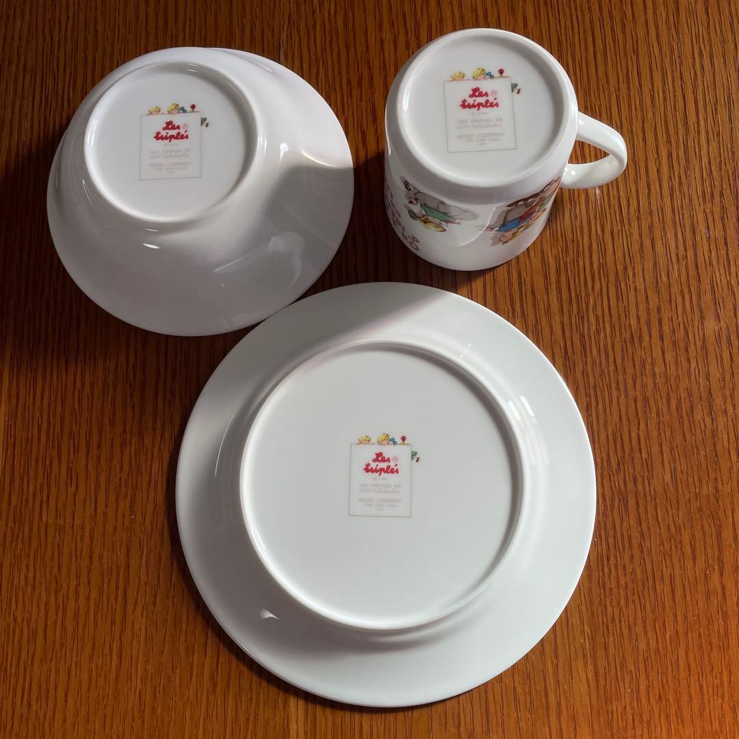 NIKKO レ・トリプレ子供用食器　3点セット