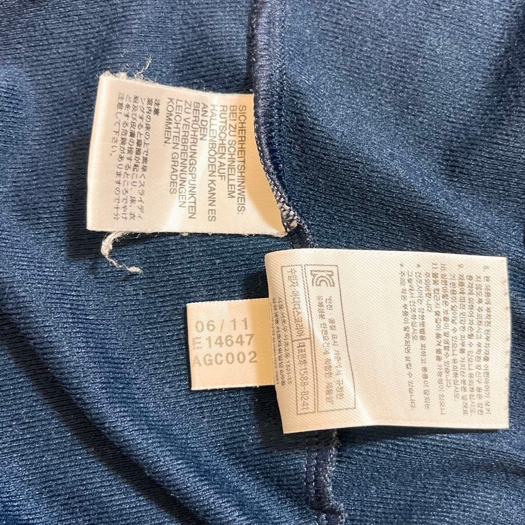 【adidas】希少 2XL ファイヤーバード トラックジャケット ネイビー