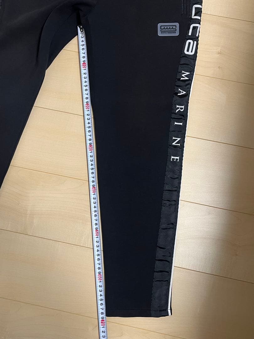 MUTA MARINE サイドライン イージースラックス ブラック5(M)