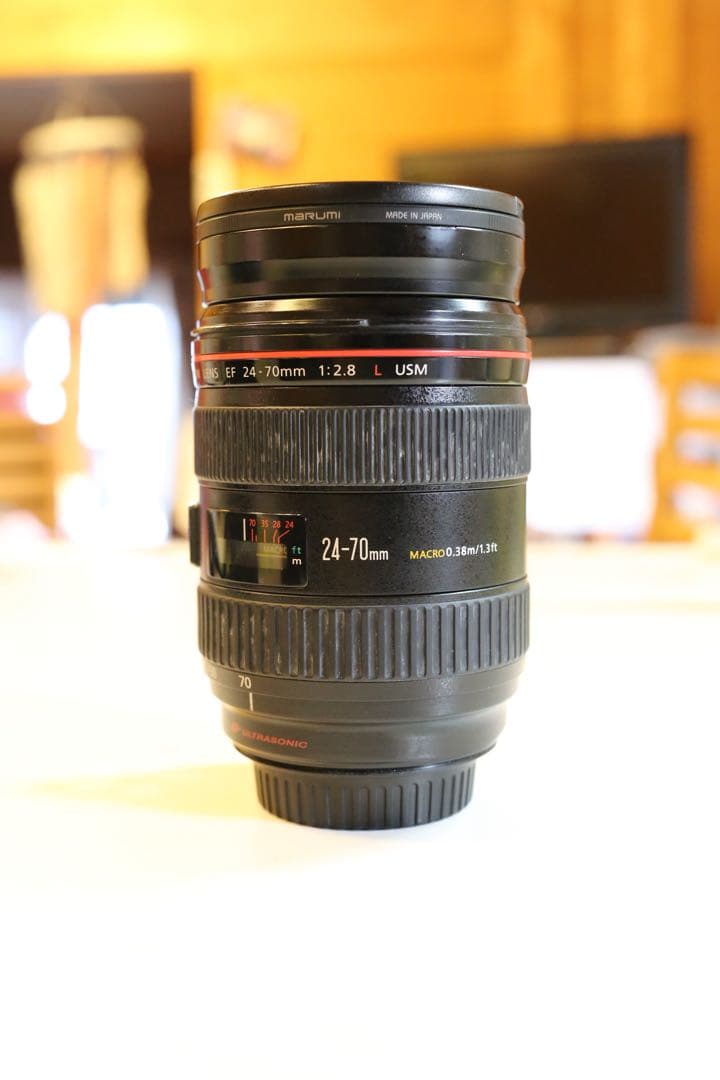 ジャンク！Canon EF 24-70mm f/2.8L USM ズームレンズ