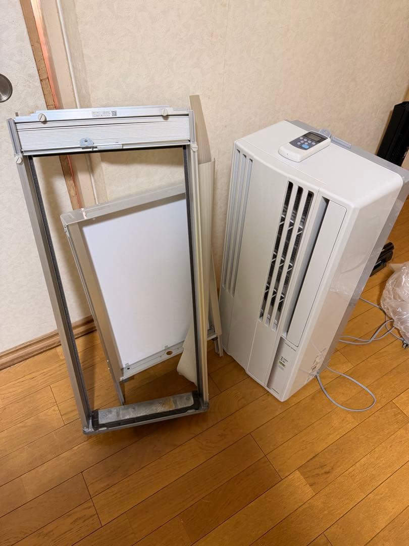 【美品】2025年製CORONA窓用エアコン CW-1625R-WS