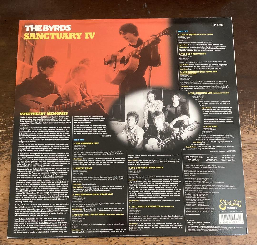 ◾️未発表音源4LPセット完全版◾️THE BYRDS■ザ・バーズ■Sanctuar