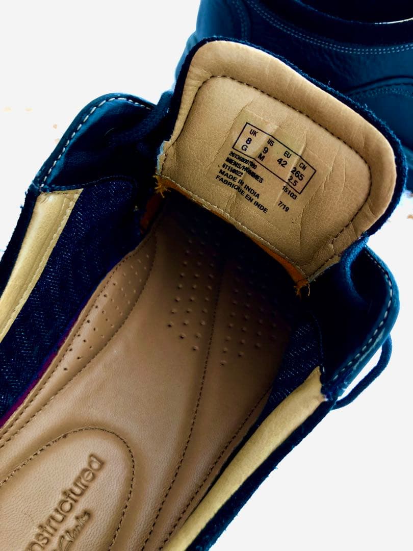 clarks クラークス 26.5センチ 新品 アンストラクチャード