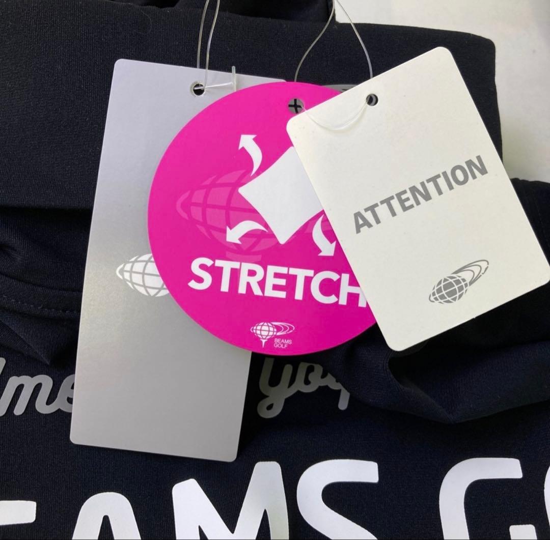 BEAMS GOLF ビームスゴルフ タートルネック 長袖シャツ ブラック S