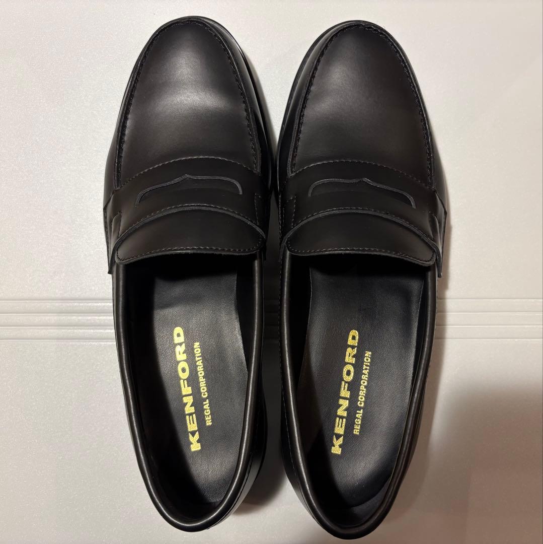 【美品】KENFORD ケンフォード　 ローファー【25.5】ブラック