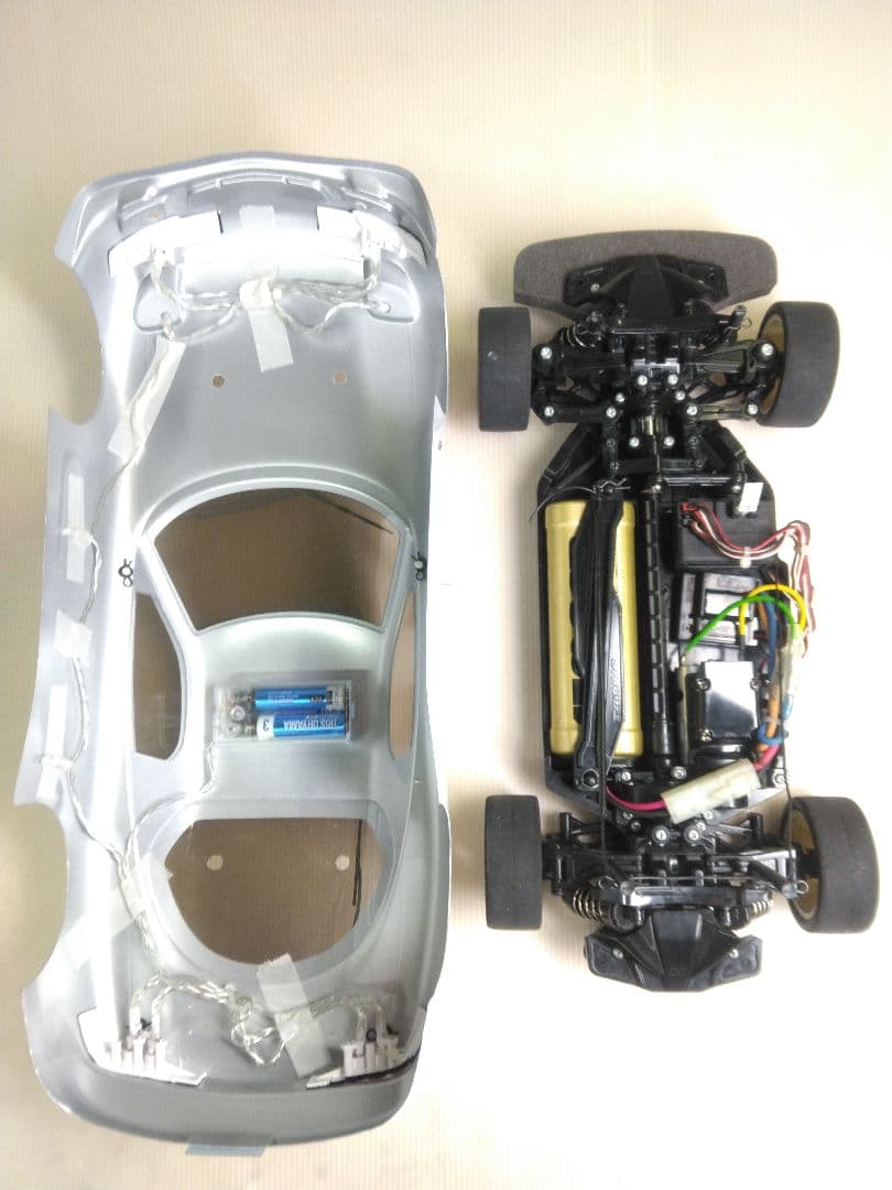 紅*）様 タミヤ1/10ラジコンプロポセット　RX7 FD TT02　バッテリー