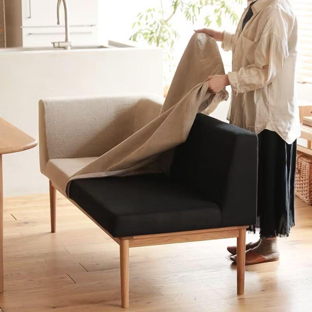 リセノ culum カウチソファ 左アーム