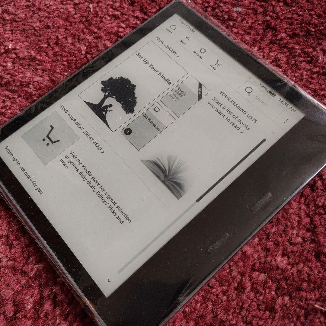 【美品】Amazon Kindle Oasis CW24Wi 8GB