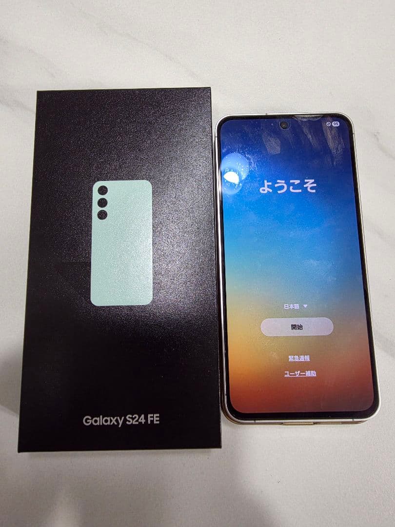 Samsung Galaxy S24 FE 128GB ミントカラー