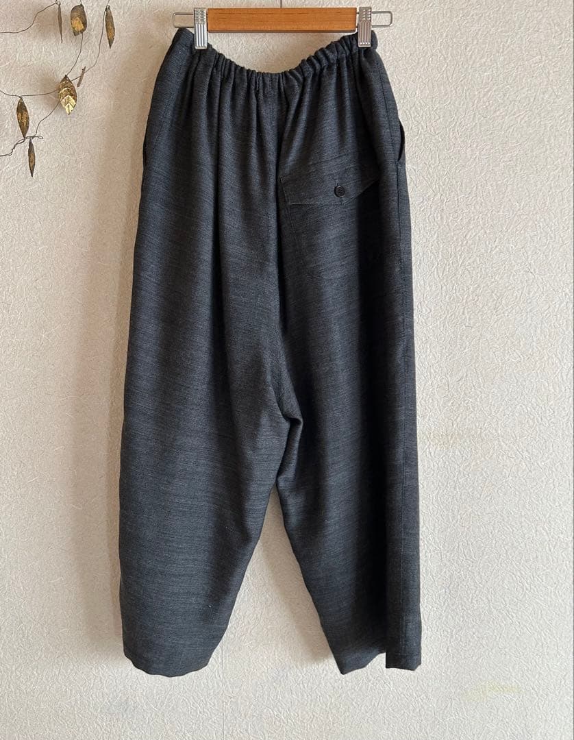期間限定価格＊ゴーシュ ウールワイドパンツ size2＊定価3.5万