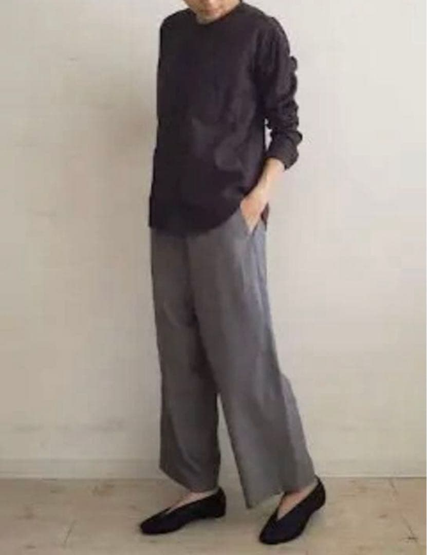 期間限定価格＊ゴーシュ ウールワイドパンツ size2＊定価3.5万