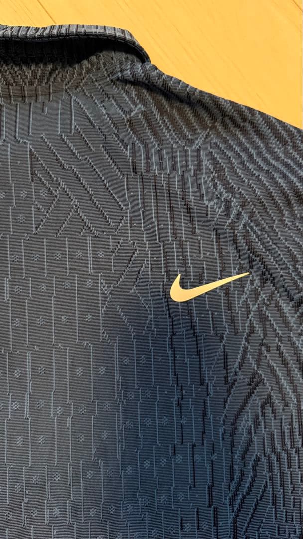 Nike DRI-FIT ブルー ポロシャツ