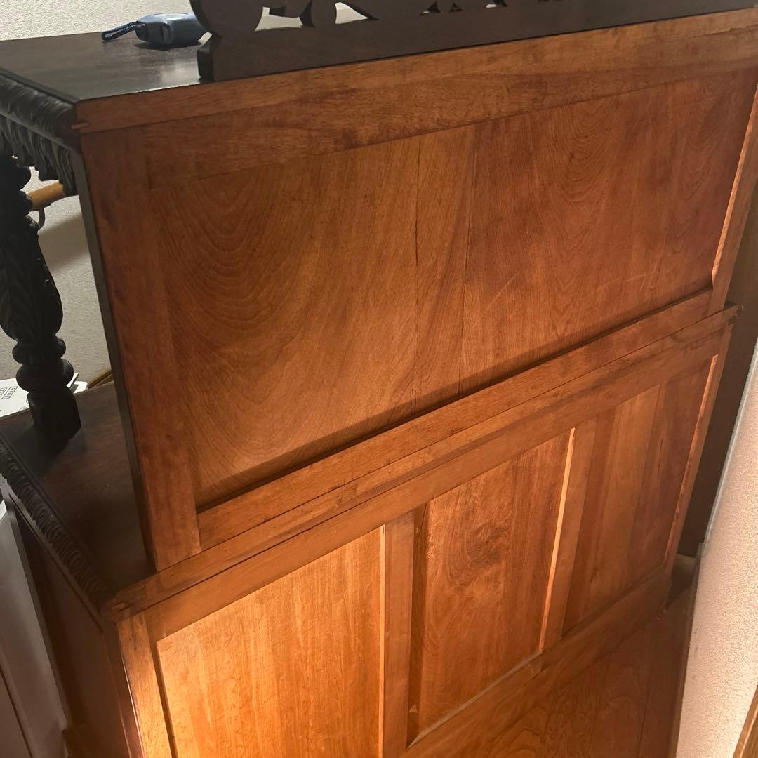 【飾り棚】クラシック木製収納家具