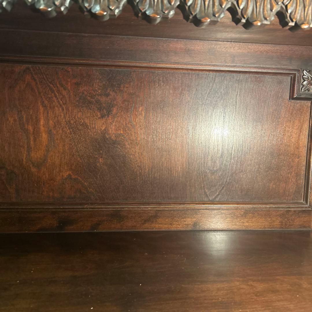 【飾り棚】クラシック木製収納家具