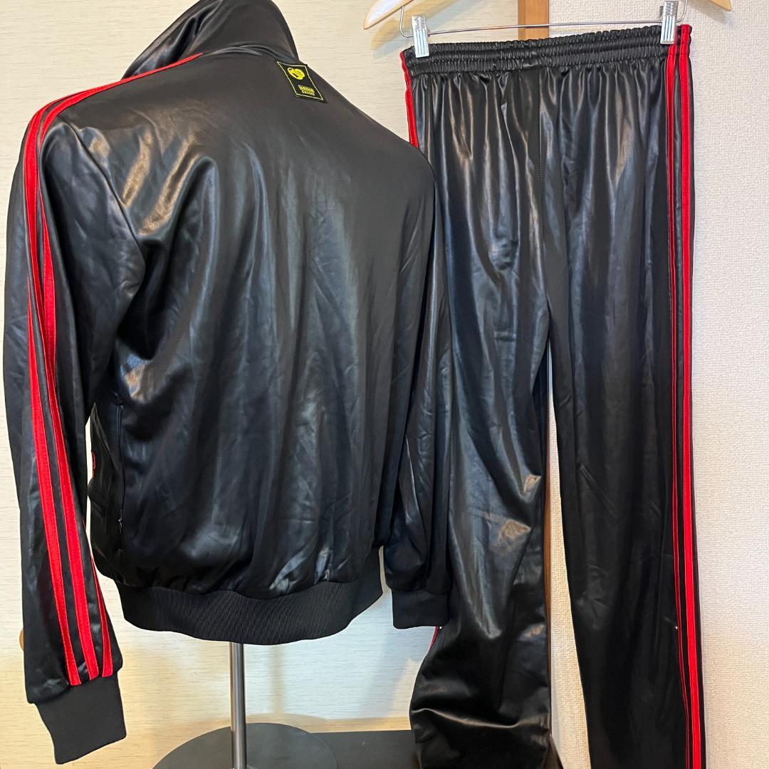 adidas アディダス CHILE62 ジャージ 上下 セットアップ 赤 黒