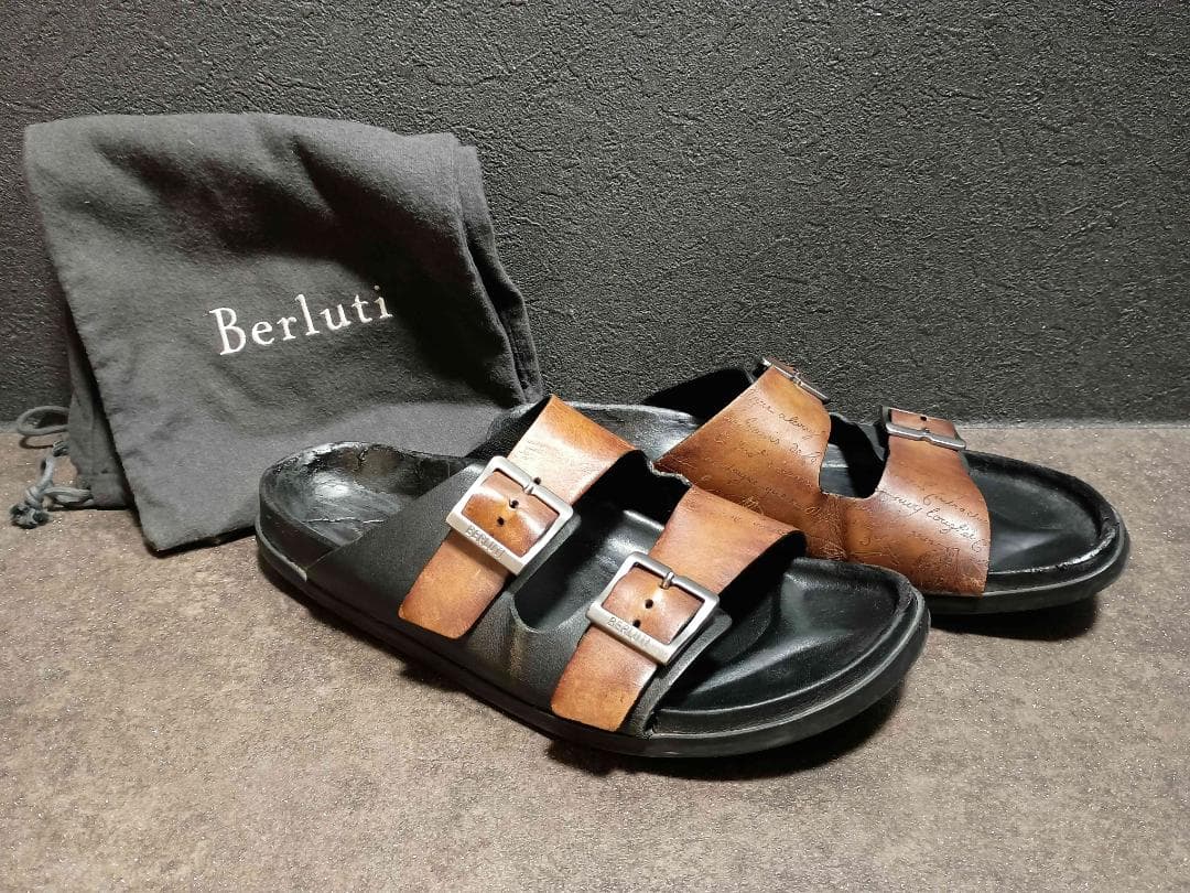 超レア品　BERLUTI ベネチアレザー サンダル