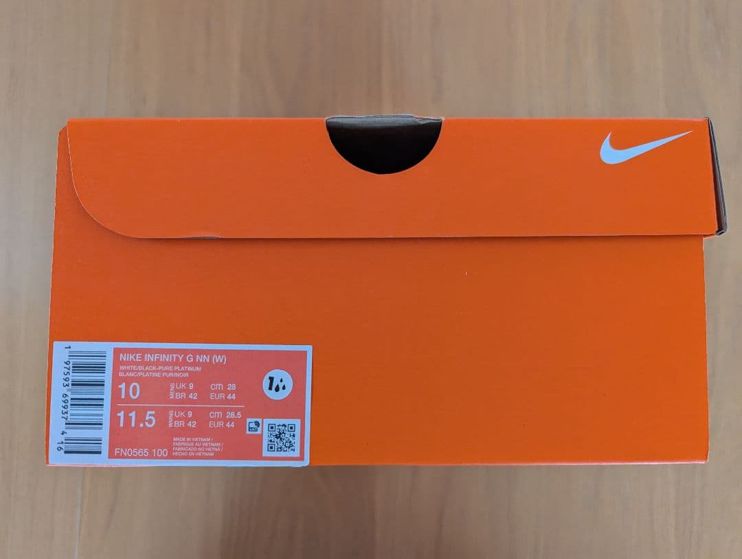 【新品未使用品】 NIKE ナイキ インフィニティG ゴルフシューズ 28cm