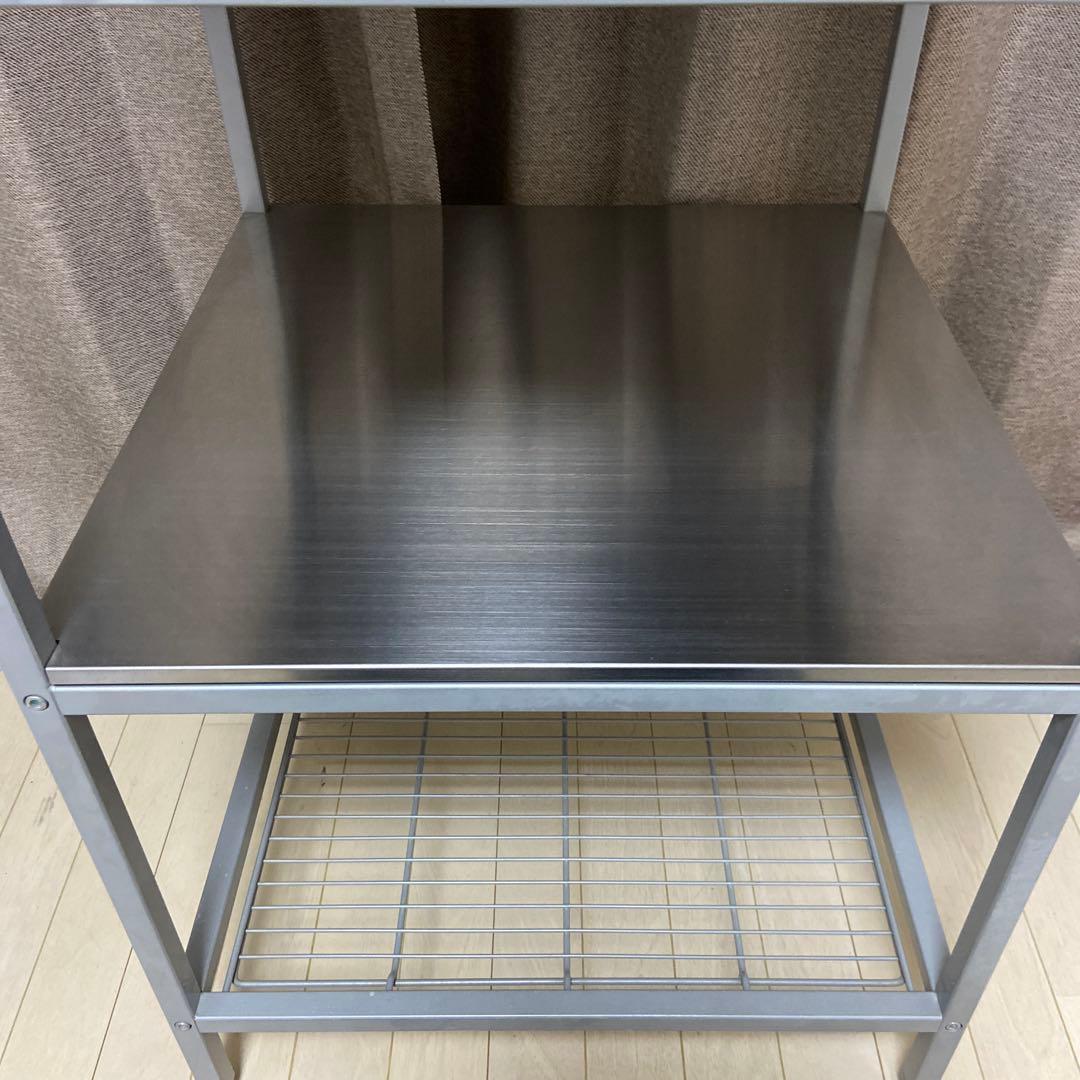 ®*い様 廃盤　IKEA UDDEN ステンレススチールワゴンキ ッチンワゴン