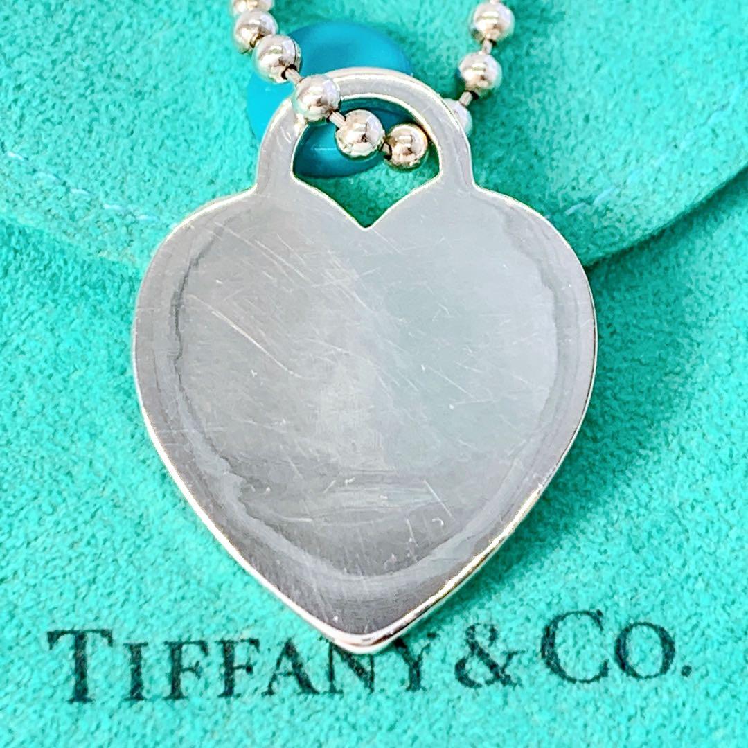 美品 ティファニー リターントゥ ハート タグ ネックレス シルバー925