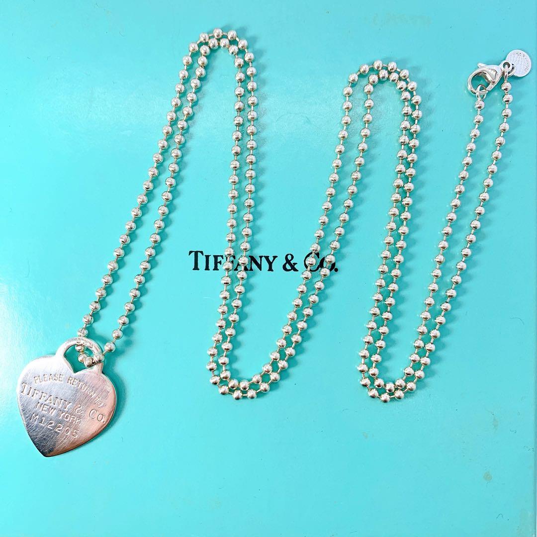 美品 ティファニー リターントゥ ハート タグ ネックレス シルバー925