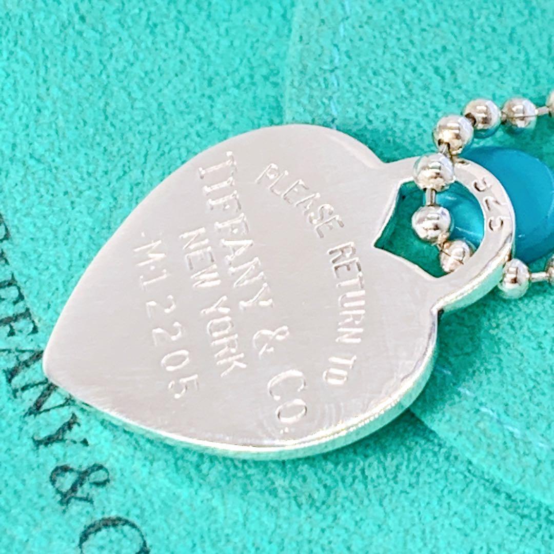 美品 ティファニー リターントゥ ハート タグ ネックレス シルバー925