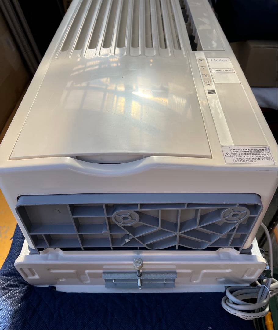 ハイアール　JA-16M-W ホワイト　窓用ルームエアコン　ウインドエアコン