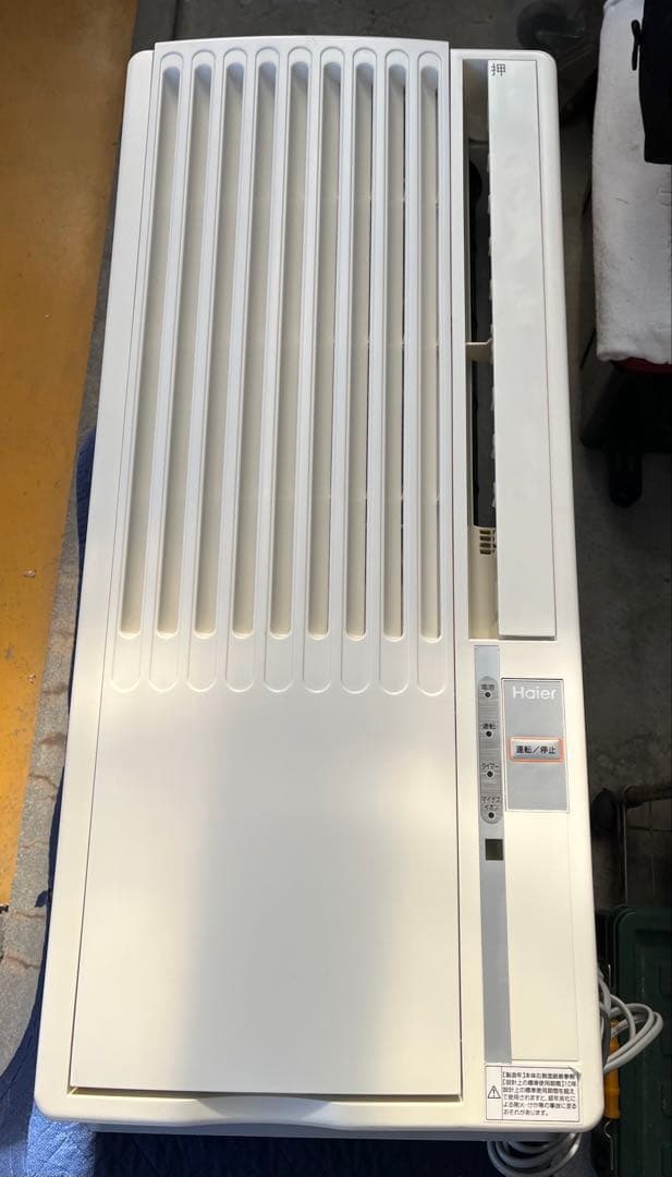 ハイアール　JA-16M-W ホワイト　窓用ルームエアコン　ウインドエアコン