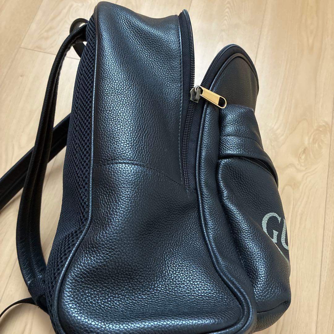 期間限定値下げ中 美品 GUCCI グッチ ブラック レザー リュック