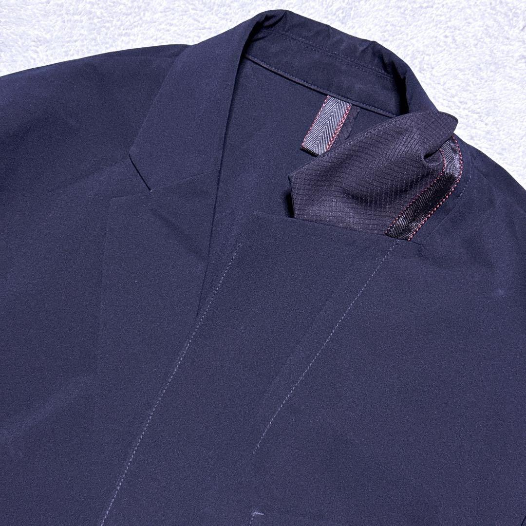 現行【未使用】BRIEFING ナノユニバース 別注 トラベルジャケット 濃紺