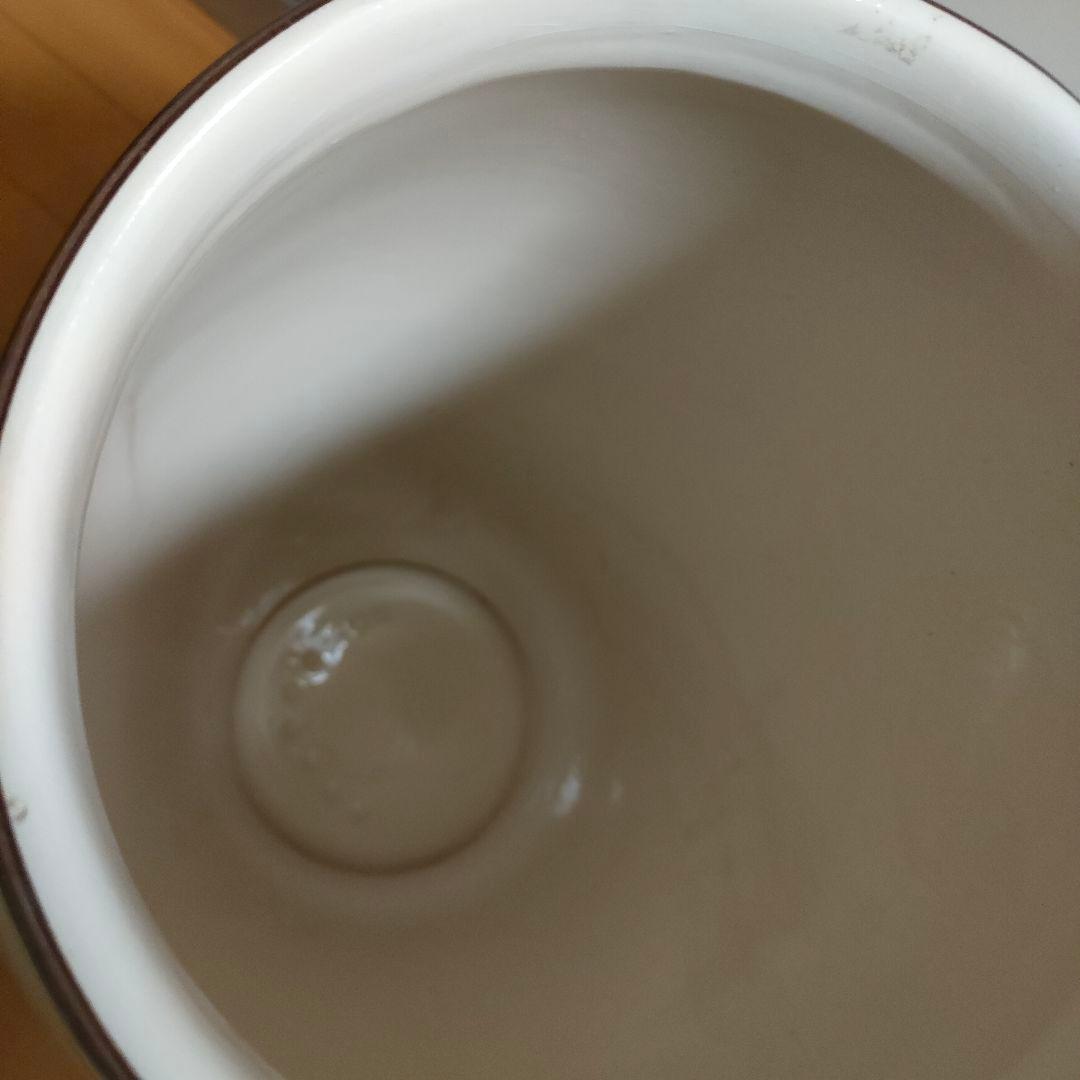 花柄 陶器製 傘立て