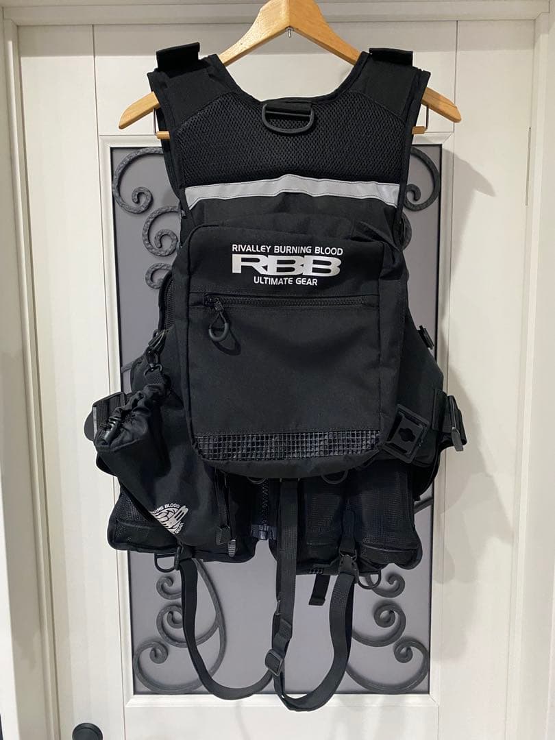 RBB リバレイ　ゲームベストⅡ　ブラック　リバレイ　ポーチ付き　美品 8897