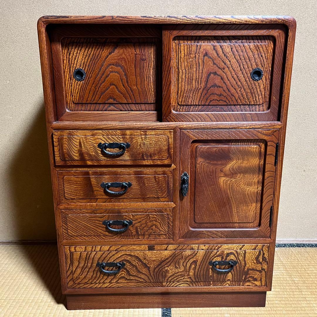 小さな和箪笥　引き出し4段