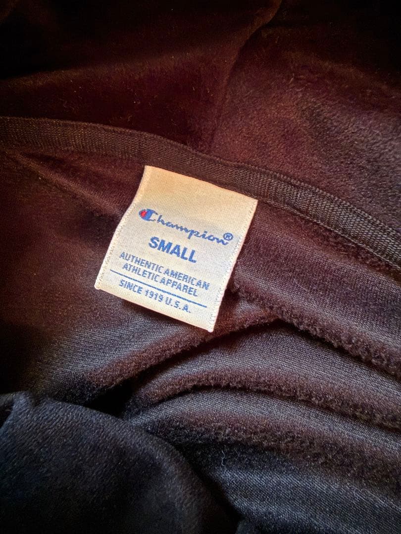 チャンピオン　エストネーション別注　ベロア　セットアップ　S 黒